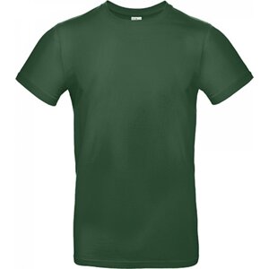 B&C Základní hladké bavlněné pánské triko BC 190 g/m Barva: Zelená lahvová, Velikost: 3XL BCTU03T
