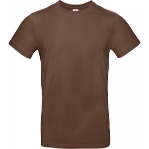B&C Základní hladké bavlněné pánské triko BC 190 g/m Barva: Hnědá čokoládová, Velikost: 3XL BCTU03T