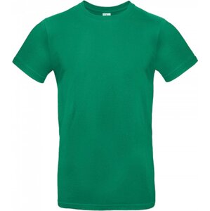 B&C Základní hladké bavlněné pánské triko BC 190 g/m Barva: zelená výrazná, Velikost: 3XL BCTU03T
