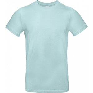 B&C Základní hladké bavlněné pánské triko BC 190 g/m Barva: zelená mátová, Velikost: 3XL BCTU03T
