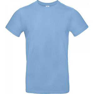 B&C Základní hladké bavlněné pánské triko BC 190 g/m Barva: modrá nebeská, Velikost: M BCTU03T