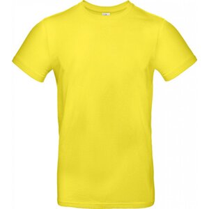 B&C Základní hladké bavlněné pánské triko BC 190 g/m Barva: Žlutá, Velikost: 3XL BCTU03T