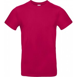 B&C Základní hladké bavlněné pánské triko BC 190 g/m Barva: Fuchsiová, Velikost: L BCTU03T