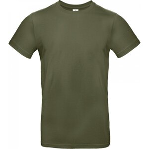B&C Základní hladké bavlněné pánské triko BC 190 g/m Barva: Khaki, Velikost: L BCTU03T