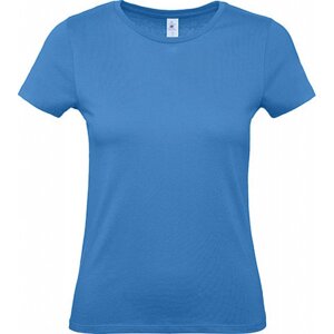 B&C Základní dámské bavlněné tričko BC ve střední gramáži Barva: modrá azurová, Velikost: XXL BCTW02T