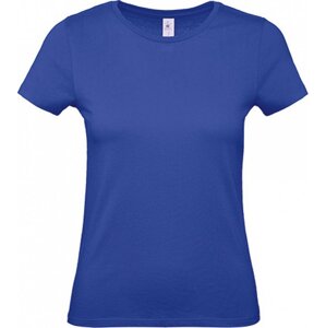 B&C Základní dámské bavlněné tričko BC ve střední gramáži Barva: modrá kobaltová, Velikost: M BCTW02T