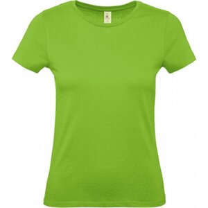 B&C Základní dámské bavlněné tričko BC ve střední gramáži Barva: Zelená, Velikost: L BCTW02T