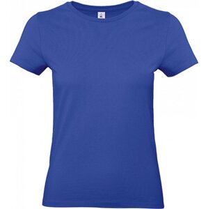 B&C Základní bavlněné hladké dámské tričko BC 190 g/m Barva: modrá kobaltová, Velikost: M BCTW04T