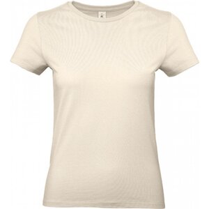 B&C Základní bavlněné hladké dámské tričko BC 190 g/m Barva: Přírodní, Velikost: L BCTW04T