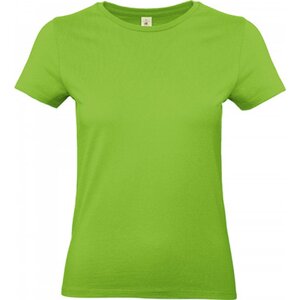 B&C Základní bavlněné hladké dámské tričko BC 190 g/m Barva: Zelená, Velikost: L BCTW04T