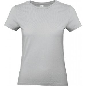 B&C Základní bavlněné hladké dámské tričko BC 190 g/m Barva: šedá pacifická, Velikost: L BCTW04T