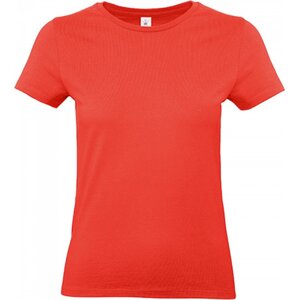B&C Základní bavlněné hladké dámské tričko BC 190 g/m Barva: oranžová sluneční, Velikost: L BCTW04T