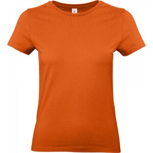 B&C Základní bavlněné hladké dámské tričko BC 190 g/m Barva: oranžová sepraná, Velikost: L BCTW04T