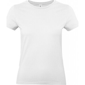B&C Základní bavlněné hladké dámské tričko BC 190 g/m Barva: Bílá, Velikost: 3XL BCTW04T