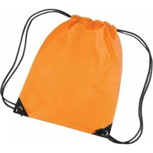 BagBase Voděodolný nylonový sportovní sáček 11 l Barva: oranžová fluorescentní, Velikost: 33 x 45 cm BG10