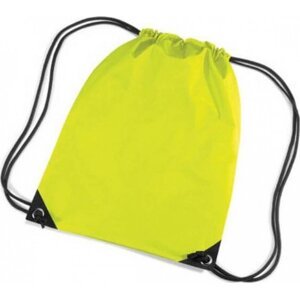 BagBase Voděodolný nylonový sportovní sáček 11 l Barva: žlutá fluorescentní, Velikost: 33 x 45 cm BG10