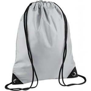 BagBase Voděodolný nylonový sportovní sáček 11 l Barva: šedá světlá, Velikost: 33 x 45 cm BG10