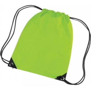 BagBase Voděodolný nylonový sportovní sáček 11 l Barva: Limetková zelená, Velikost: 33 x 45 cm BG10