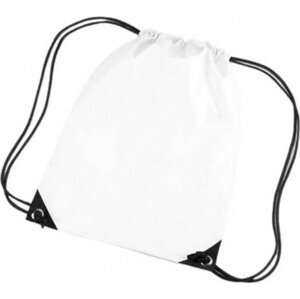 BagBase Voděodolný nylonový sportovní sáček 11 l Barva: Bílá, Velikost: 33 x 45 cm BG10