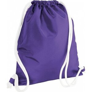 BagBase Sportovní vak na oblečení s robustními přezkami 15 l Barva: Fialová, Velikost: 40 x 48 cm BG110