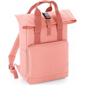 BagBase Rolovací batoh se dvěma ušima Barva: Blush Pink, Velikost: 28 x 38 x 12 cm BG118