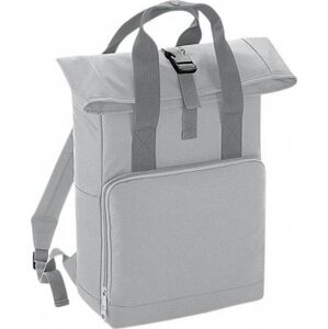 BagBase Rolovací batoh se dvěma ušima Barva: šedá světlá, Velikost: 28 x 38 x 12 cm BG118