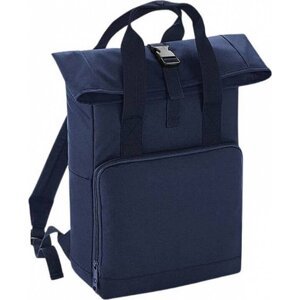 BagBase Rolovací batoh se dvěma ušima Barva: modrá námořní, Velikost: 28 x 38 x 12 cm BG118