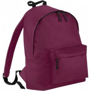 BagBase Fashion batoh se zadním polstrovaným dílem 18 l Barva: Červená vínová, Velikost: 31 x 42 x 21 cm BG125