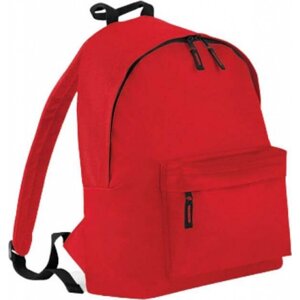 BagBase Fashion batoh se zadním polstrovaným dílem 18 l Barva: červená klasická, Velikost: 31 x 42 x 21 cm BG125