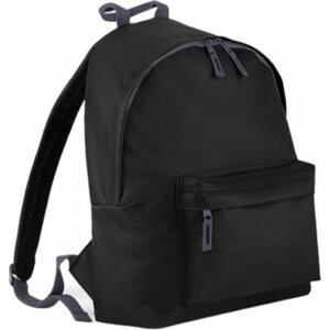 BagBase Dětský školní módní batoh s polstrováním 14 l Barva: Černá, Velikost: 28 x 38 x 19 cm BG125J
