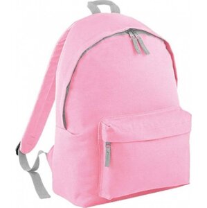 BagBase Dětský školní módní batoh s polstrováním 14 l Barva: růžová světlá, Velikost: 28 x 38 x 19 cm BG125J