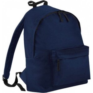 BagBase Dětský školní módní batoh s polstrováním 14 l Barva: modrá námořní, Velikost: 28 x 38 x 19 cm BG125J
