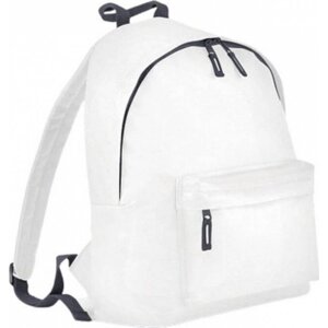 BagBase Dětský školní módní batoh s polstrováním 14 l Barva: Bílá, Velikost: 28 x 38 x 19 cm BG125J