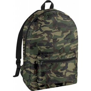 BagBase Skládací cestovní batoh do kapsy 20 l Barva: maskáč, Velikost: 31 x 45 x 16 cm BG151