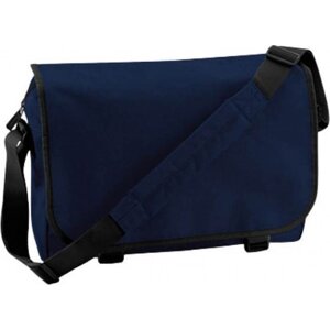 BagBase Omyvatelná taška Messenger přes rameno 11 l Barva: modrá námořní, Velikost: 38 x 30 x 12 cm BG21