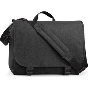 BagBase Melírová taška na laptop 15,6" s organizérem 11 l Barva: šedá tmavá, Velikost: 39 x 31 x 12 cm BG218