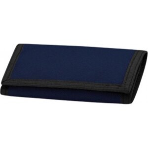 BagBase Jednoduchá peněženka na suchý zip Barva: modrá námořní, Velikost: 9 x 13 cm BG40
