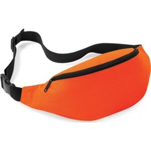 BagBase Sportovní ledvinka se zadní kapsičkou na zip 2,5 l Barva: Oranžová, Velikost: 38 x 14 x 8 cm BG42
