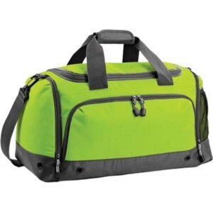BagBase Atletická taška s tunelem na boty a přihrádkou na mokré věci 30 l Barva: Limetková zelená, Velikost: 54 x 29 x 26 cm BG544