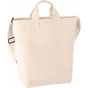 BagBase Plátěná taška do ruky nebo přes rameno s vnitřní kapsou 15 l Barva: Přírodní, Velikost: 38 x 40 x 14 cm BG673