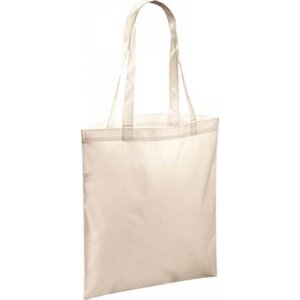 BagBase Nákupní taška Shopper pro sublimaci 10 l Barva: Přírodní, Velikost: 37,5 x 41,5 cm BG901
