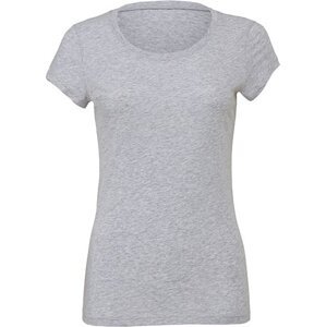 Bella+Canvas Dámské lehké prodloužené tričko Bella Favorite Barva: šedá melír, Velikost: XL BL6004
