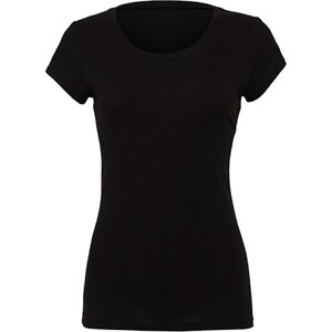 Bella+Canvas Dámské lehké prodloužené tričko Bella Favorite Barva: Černá, Velikost: XL BL6004