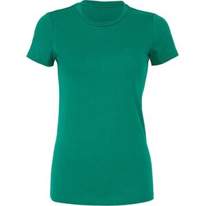 Bella+Canvas Dámské lehké prodloužené tričko Bella Favorite Barva: zelená výrazná, Velikost: L BL6004