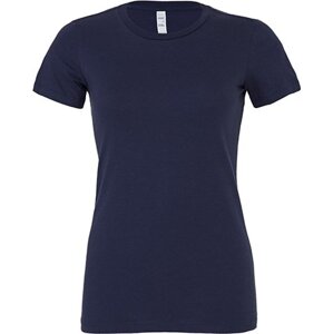 Bella+Canvas Dámské lehké prodloužené tričko Bella Favorite Barva: modrá námořní, Velikost: S BL6004