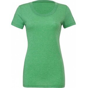 Bella+Canvas Dámské tričko s kulatým výstřihem Bella Barva: Green Triblend, Velikost: XL