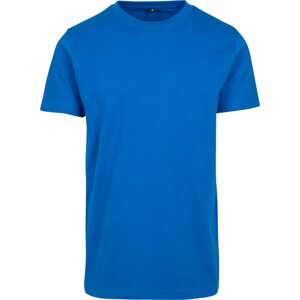 Build Your Brand Pevné úzké dlouhé triko s kulatým lemem 200g/m Barva: modrá kobaltová, Velikost: 3XL BY004