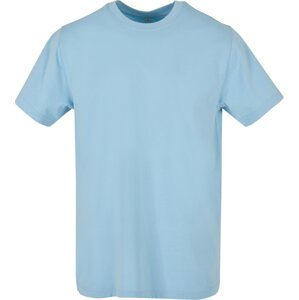 Build Your Brand Pevné úzké dlouhé triko s kulatým lemem 200g/m Barva: modrá světlá, Velikost: L BY004