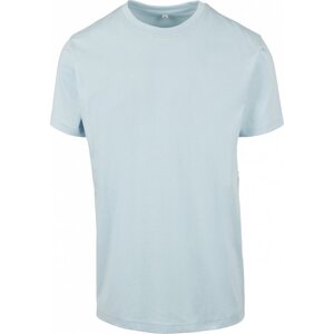 Build Your Brand Pevné úzké dlouhé triko s kulatým lemem 200g/m Barva: modrá pastelová, Velikost: M BY004