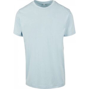 Build Your Brand Pevné úzké dlouhé triko s kulatým lemem 200g/m Barva: modrá pastelová, Velikost: XS BY004